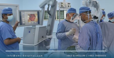 Advanced Neurosurgery Operating Theatre at Arab Medical Center — Best Hospital in Jordan for Brain and Spine Surgery